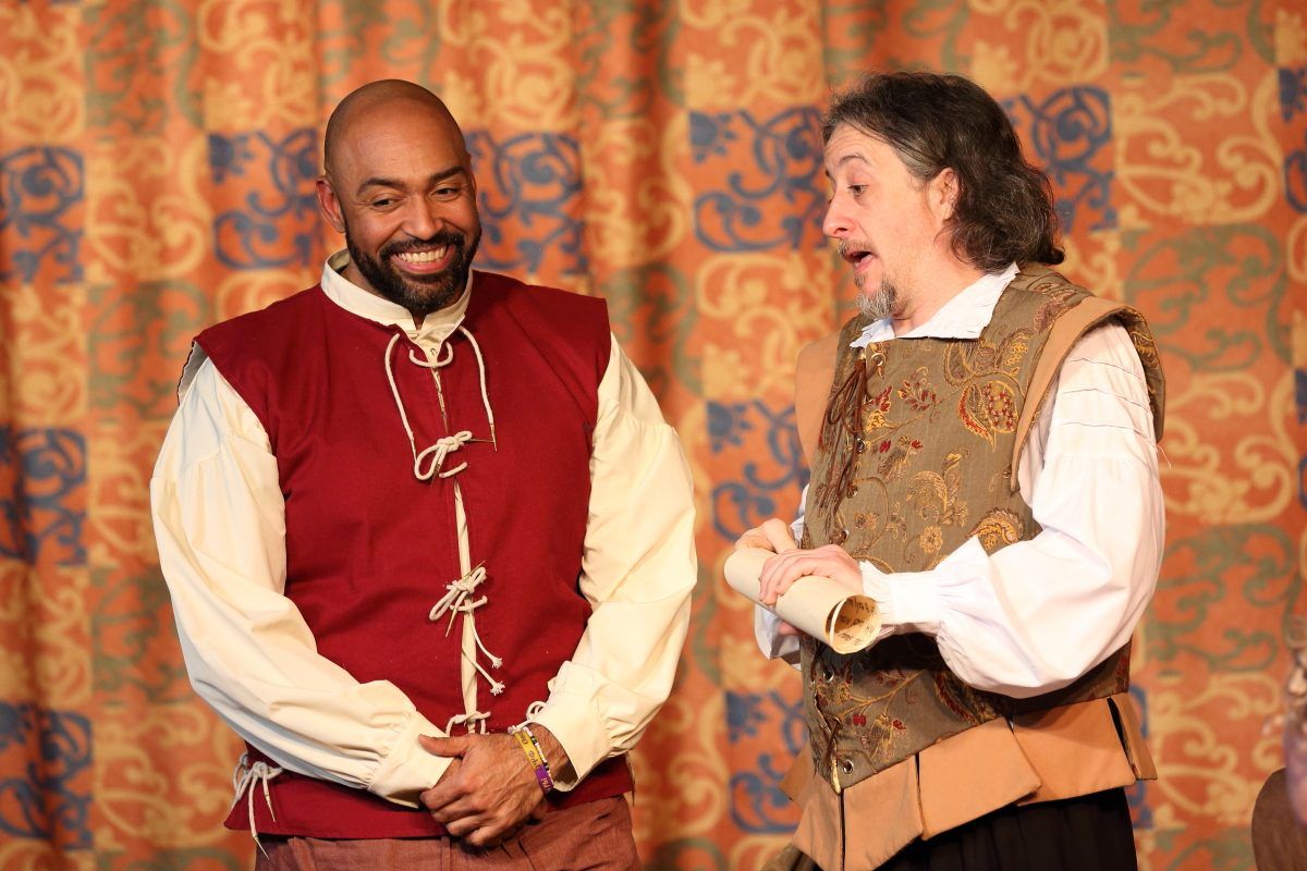 Jelani Julyus on stage in The Book of Will