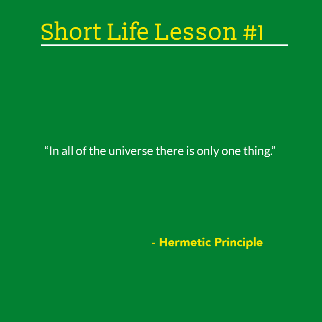 Short Life Lesson _1